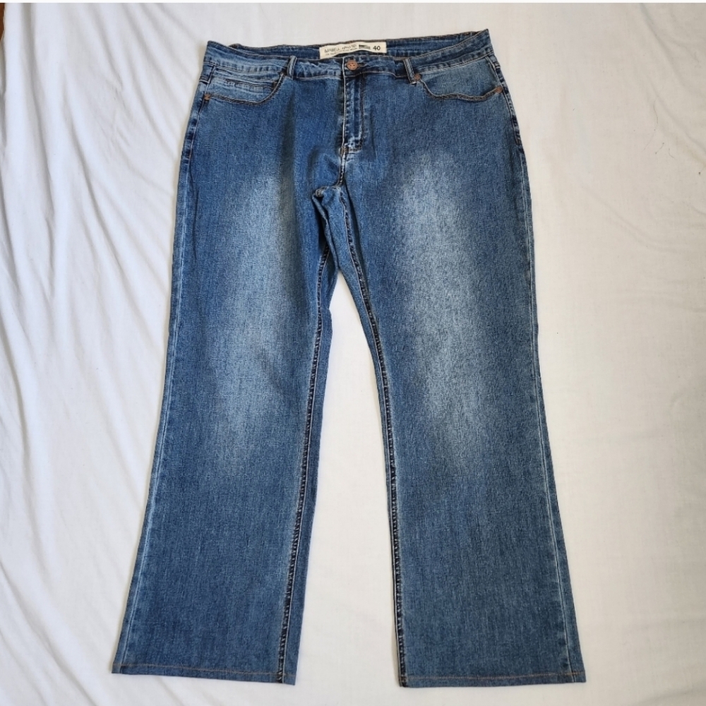 Barbell Apperal Jeans straight leg blue 40